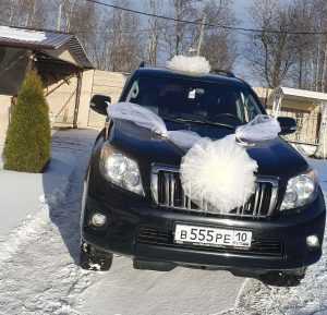 аренда украшений для свадебного авто